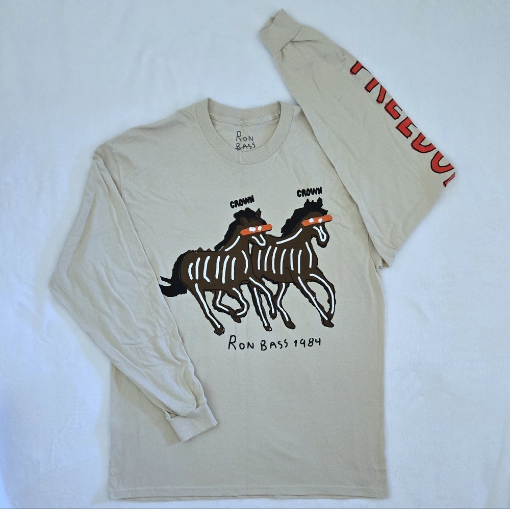Ripple Ron Bass Long Sleeve Graphic Tee👕 - NWOT